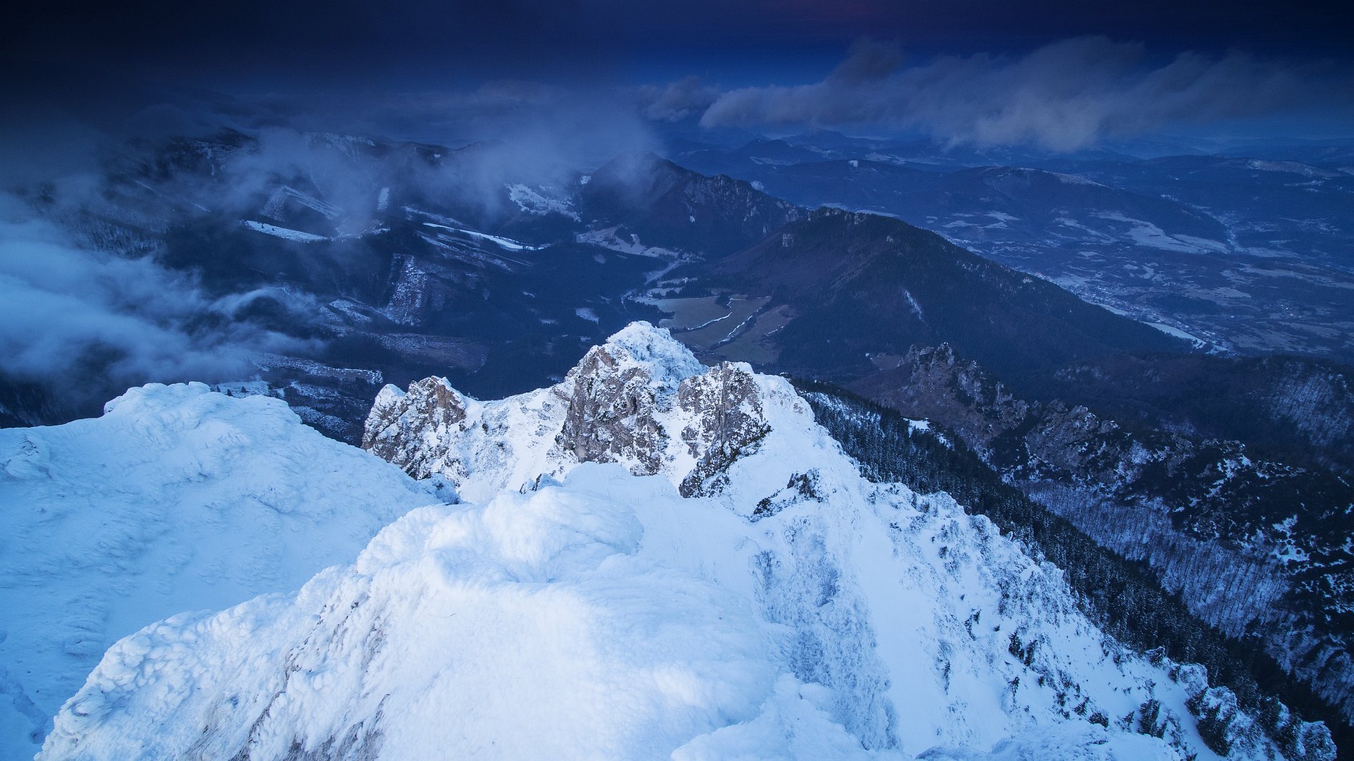  Na dole słabo ze śniegiem, a to przecież koniec grudnia