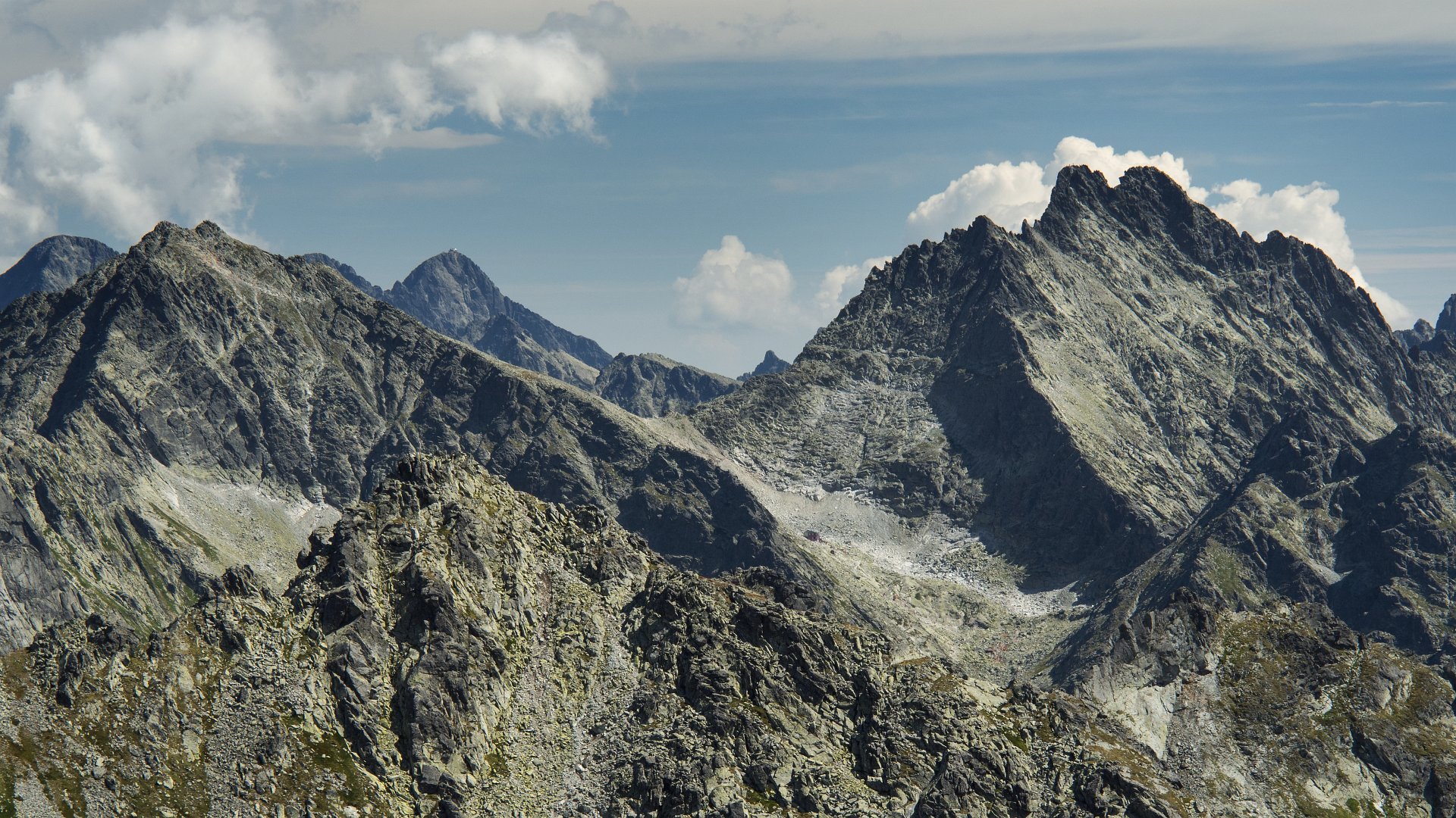  The highest part of the Tatras
