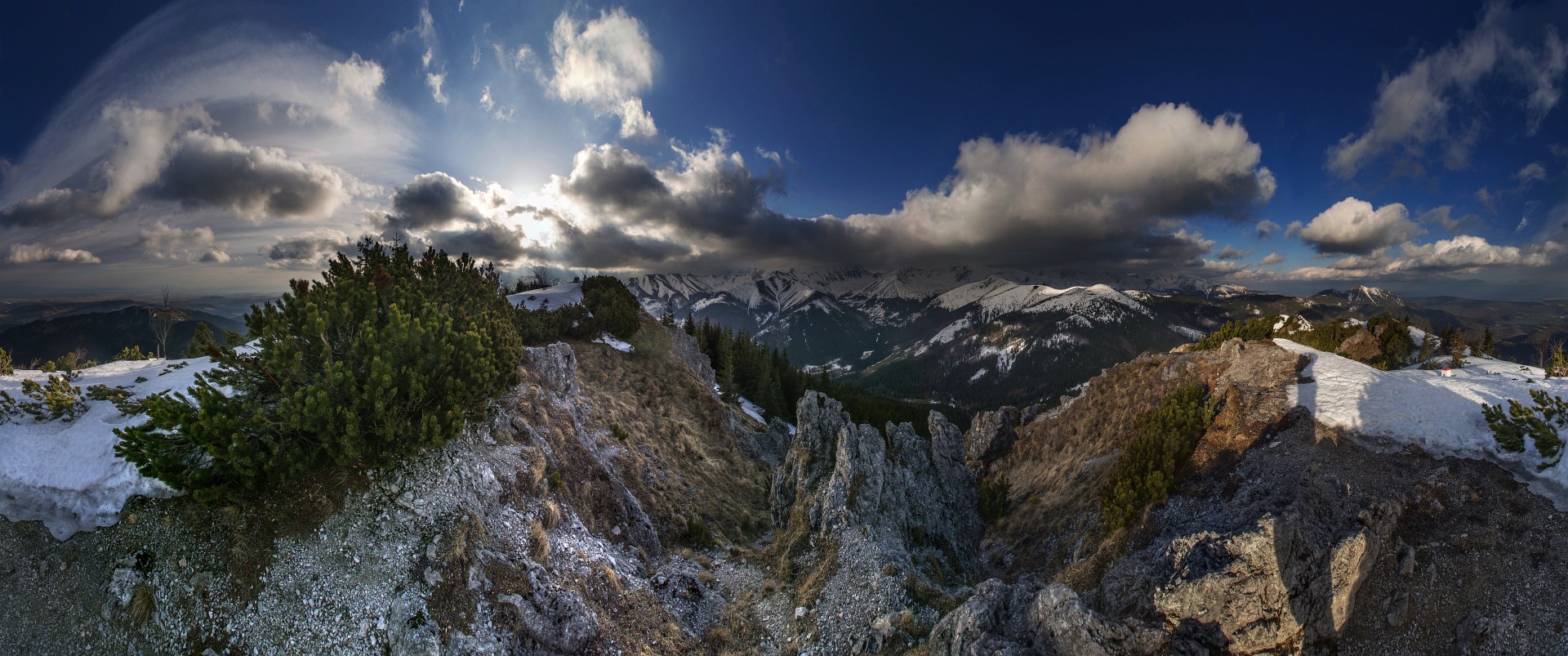 Panorama from Bobrovec