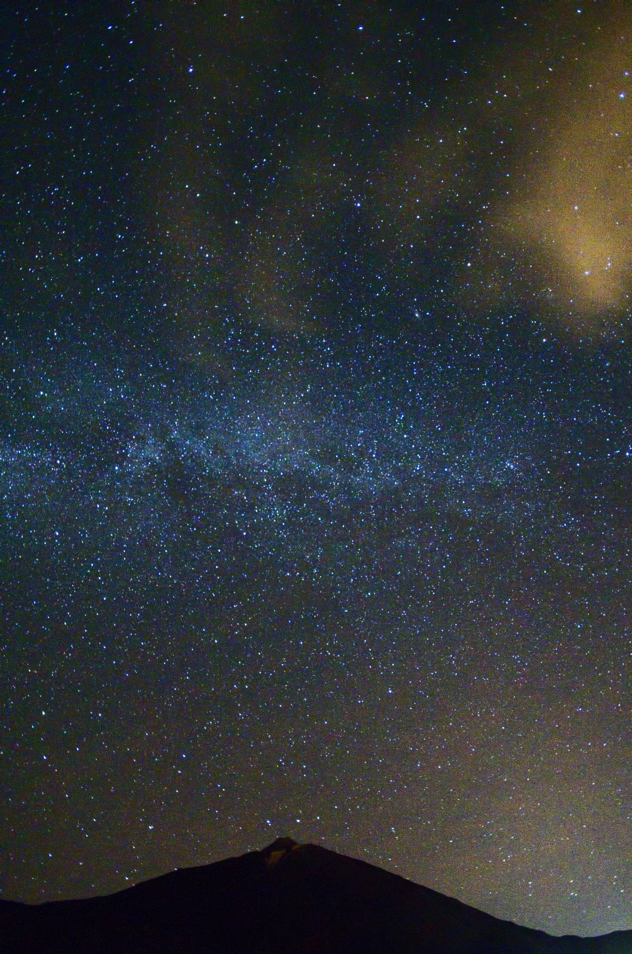 Milky Way over Teide